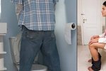 Dilema na WC: Mají muži na záchodě stát, nebo sedět