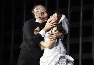 Marian Vojtko a Michaela Gemrotová se těžce loučili s muzikálem Fantom opery.