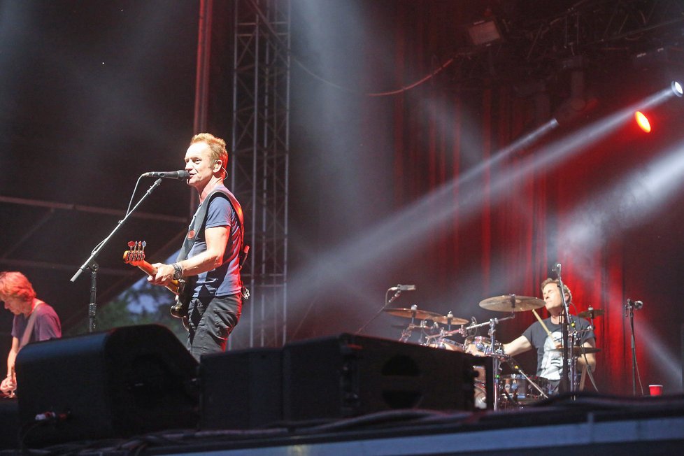 Sting v roce 2017 na festivalu Metronome v Praze.