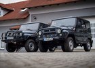 Češi přestavěli terénní UAZ na elektromobil, míří s ním na britské silnice