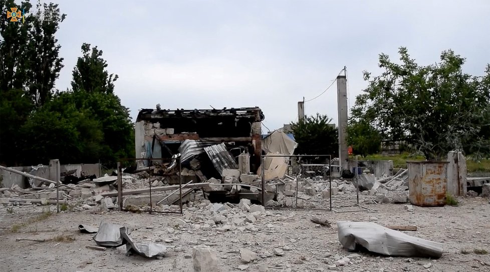 Rozbombardovaný Mykojaliv (31. 5. 2022)