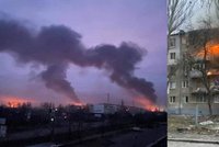Rusové pálili na bytovky v Mykolajivu a dalších městech. Útok na Kyjev se přiblížil?