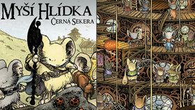 Myší hlídka 3: Černá sekera přináší další komiksové putování pro všechny generace dobrodruhů.