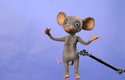 Myši patří do nebe: Rameno nazývané rig udržuje loutku během animace ve vzduchu