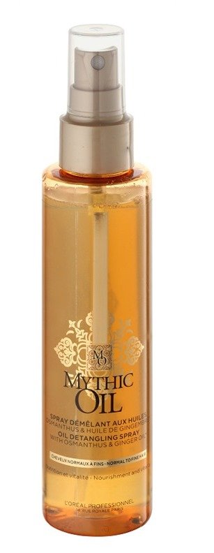 Sprej pro snadné rozčesání vlasů pro normální až jemné vlasy, Mythic Oil, L´Oréal Professionnel, 273 Kč.