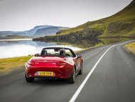 S Mazdou MX-5 na Islandu