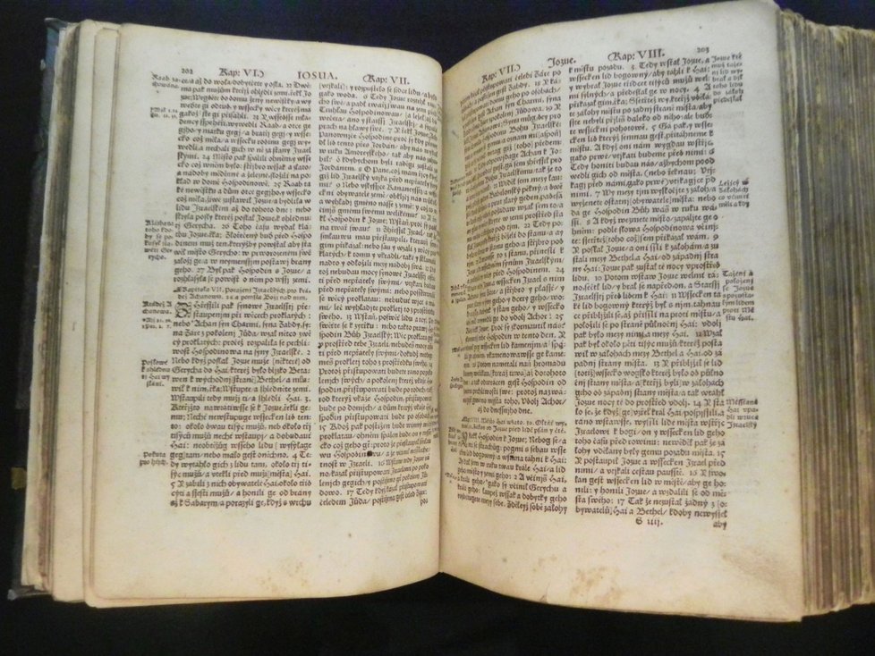 Kralický tisk bible Jednodílky z roku 1613