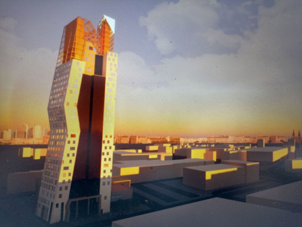 Odborná komise vybírala z 15 studentských návrhů na změnu image mrakodrapu.