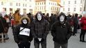 Na brněnském náměstí Svobody se setkalo několik desítek odpůrců smlouvy ACTA