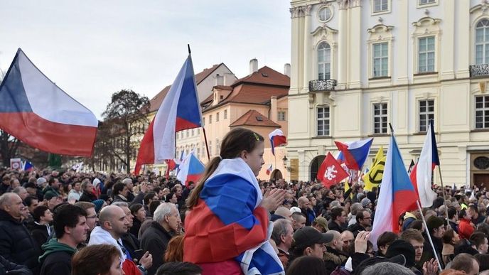 demonstrace, ilustrační foto