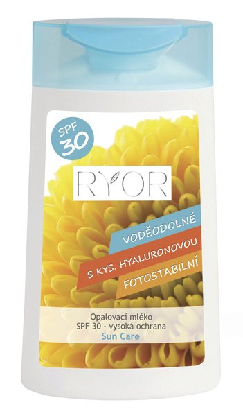 RYOR Opalovací mléko SPF 30, 234 Kč (200ml), koupíte na www.ryor.cz