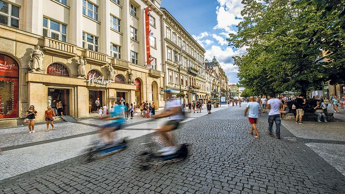 Pražská prestižní ulice Na Příkopě