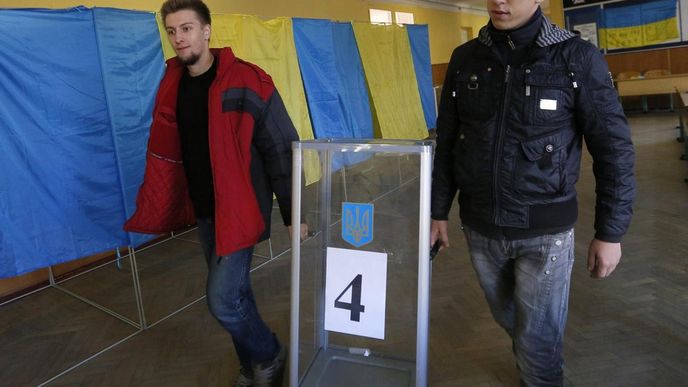 Na Ukrajině začaly volby Na Ukrajině začaly volby
