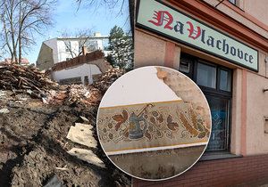 Restaurace Na Vlachovce už je minulostí. V sobotu 20. února 2021 začala její demolice. Za pár let ji nahradí bytový dům.