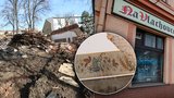 Slavná restaurace Na Vlachovce šla k zemi. Zbyly po ní jen hromady suti. Nahradí ji bytový dům