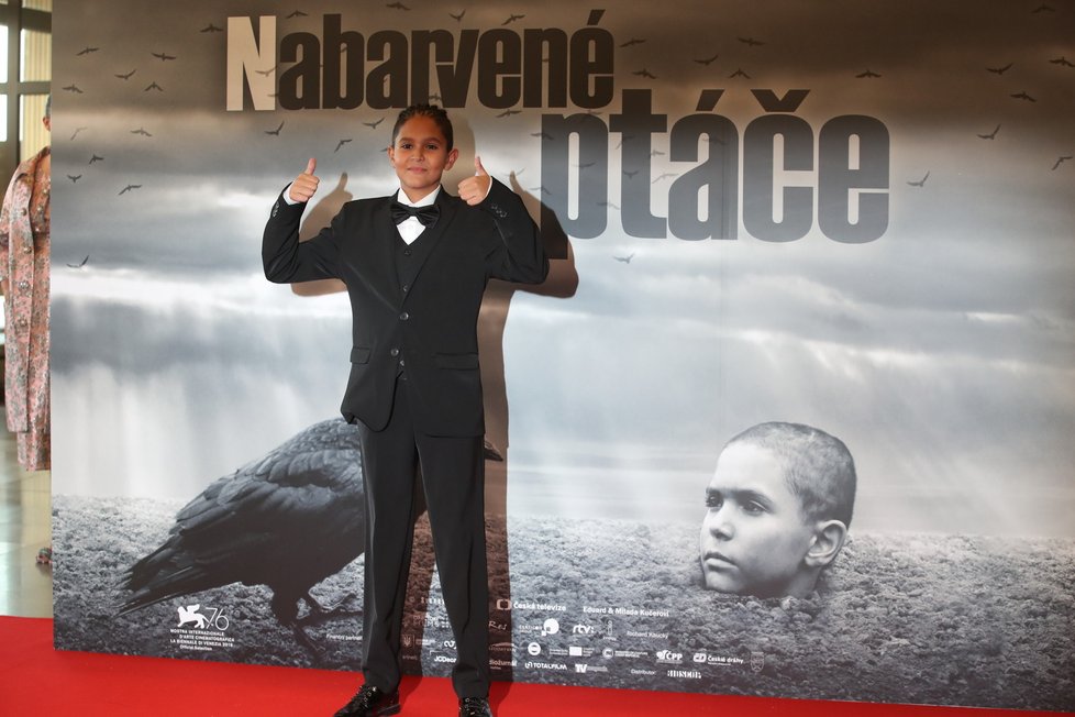 Premiéra filmu Nabarvené ptáče: Petr Kotlár