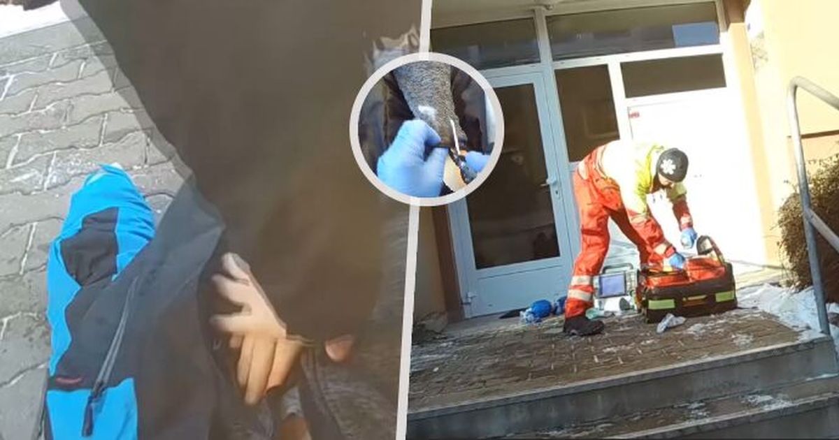 El increíble rescate de un hombre de Náchod: la policía luchó por sus vidas