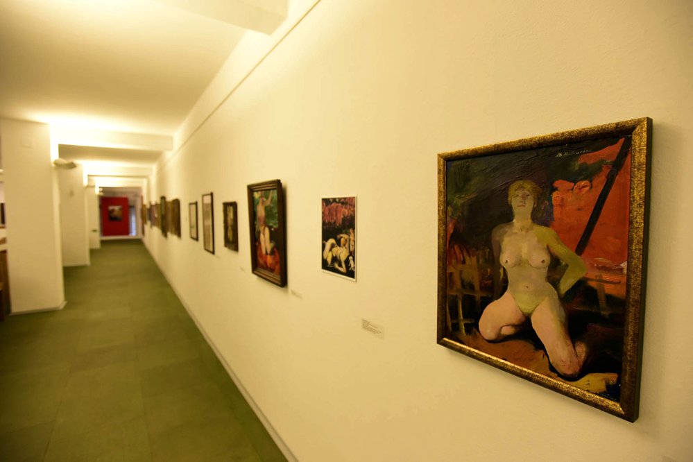Z výstavy ruského umění v Oblastní galerii v Náchodě.
