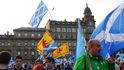 Nacionalisté ovládli George Square v Glasgow