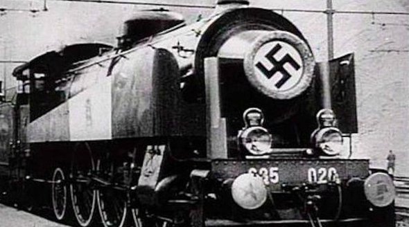 Bájný nacistický vlak plný zlata.