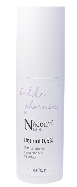 Noční sérum s retinolem, Nacomi, 484 Kč (30 ml), koupíte na www.hebe.com