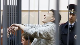 Savčenková během soudního líčení