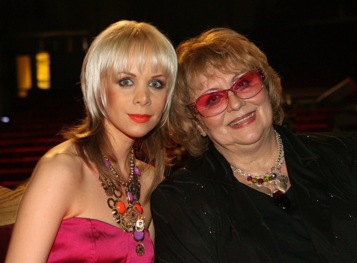 Naďa Urbánková s dcerou Janou Fabiánovou