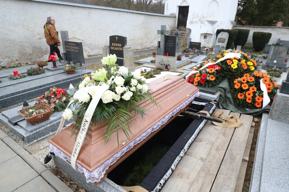 Pohřeb Nadi Urbánkové