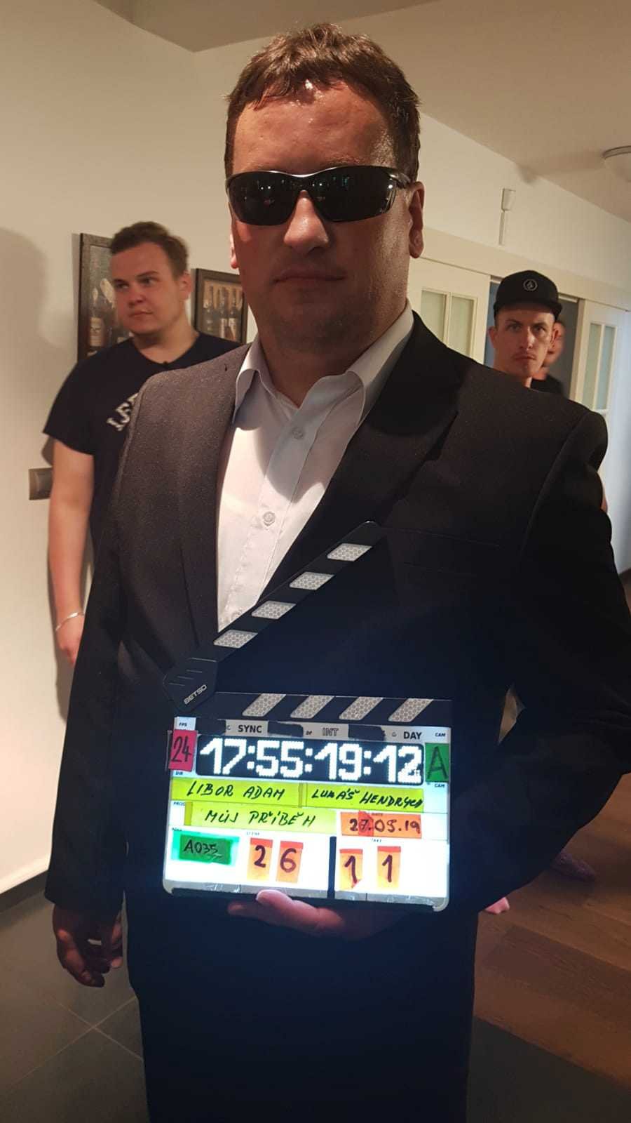 Marek Dvořáček si zahrál i ve filmu.