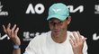 Rafael Nadal se připravuje na Australian Open