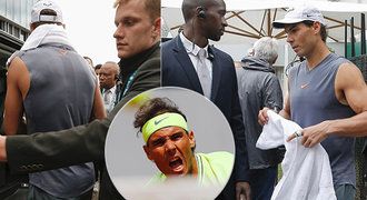 Nadalův vyhrocený trénink v Paříži! V pohotovosti bylo jedenáct bodyguardů