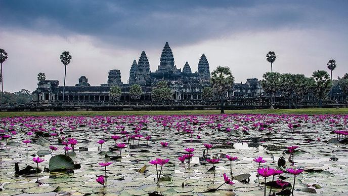 Angkor Wat, Kambodža