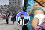 Švagr skotského politika odmítl opustit nemocnici Gaze: Na videu pomáhá zakrvácenému miminku.