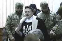 Z hrdinky opět štvancem. Savčenková v Kyjevě skončila ve vazbě a drží hladovku