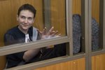 Ruský soud s ukrajinskou pilotkou Savčenkovou: Dostala 22 let (22. března 2016)