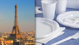 Francie je první zemí na světě, kde zakázali jednorázové plastové nádobí.