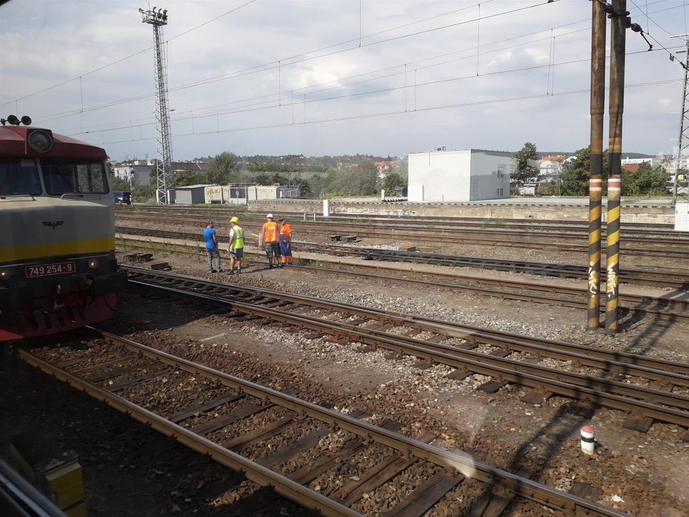 Osobní vlaky od Zastávky jezdí v pracovní dny v brzkých ranních a večerních hodinách na hlavní nádraží, během dne ale většina z nich končí či začíná v Horních Heršpicích, kde je nutný přestup na vlaky od Břeclavi.