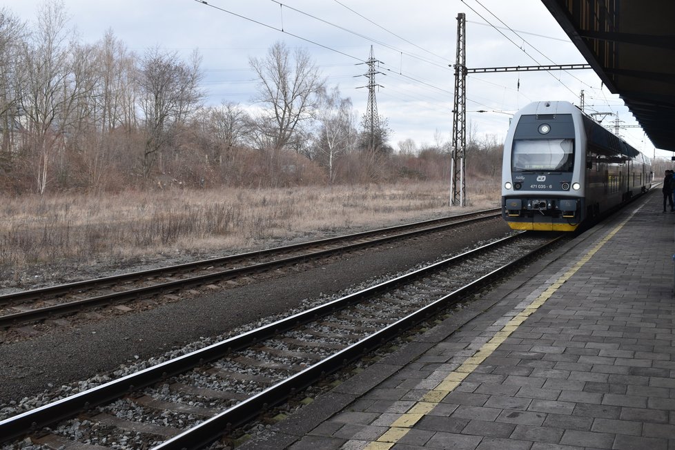 Chátrající nádraží Ostrava-Vítkovice