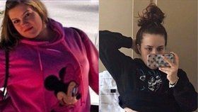 Teenagerce přezdívali "velrybo": Naštvala se a zhubla o 50 kilo!