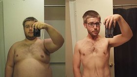Neuvěřitelná proměna muže (30), kterého pomalu zabíjelo jídlo: Zhubl 70 kg!