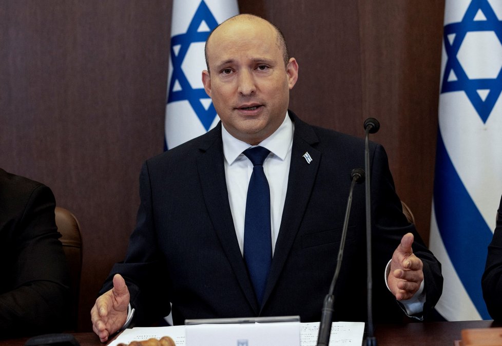 Izraelský premiér Naftali Bennett