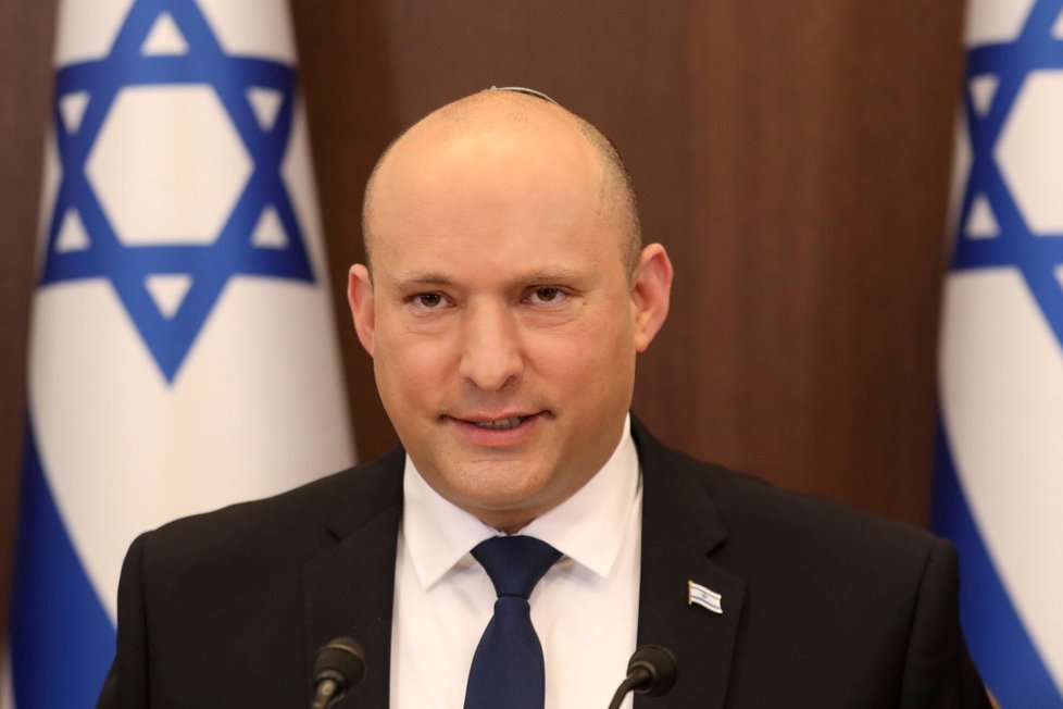 Izraelský premiér Naftali Bennett