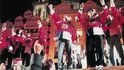 Oslavy vítězství českých hokejistů v Naganu 98 v Praze