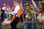 Aktivistky z hnutí Femen protestovaly v Polsku proti rostoucí prostituci během mistrovství Evropy ve fotbale