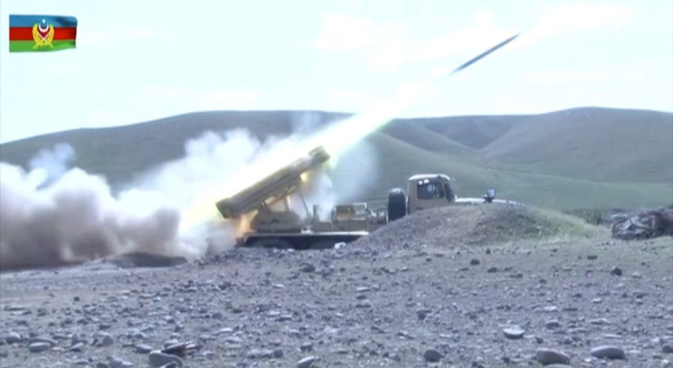 Ázerbájdžánský samohybný raketomet