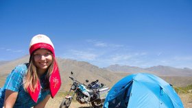 Hvězdou festivalu bude i Dominika Gawliczková z Havířova, která se sama vydala na 12 000 km dlouhou výpravu do Kyrgyzstánu a zpět na malé motorce.