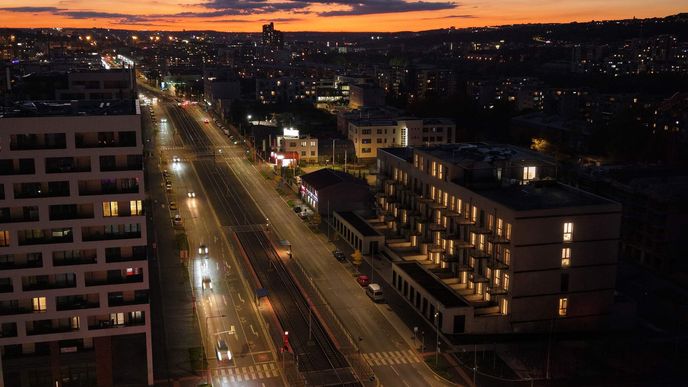 Nájemní bytový dům skupiny Mint v pražském Hloubětíně Nájemní bytový dům skupiny Mint v pražském Hloubětíně