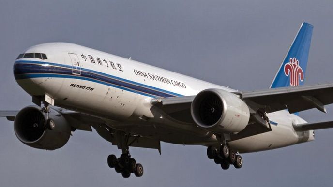 ilustrační foto, nákladní letadlo China Southern Airlines