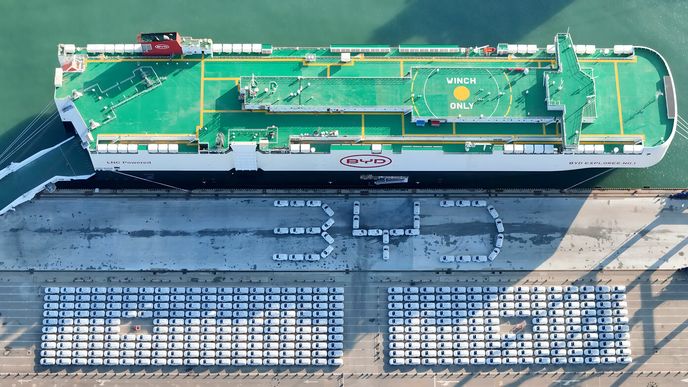 Nákladní loď BYD Nákladní loď BYD
