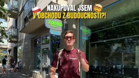 Český cestovatel Honza vyzkoušel ve Varšavě obchod bez pokladen.